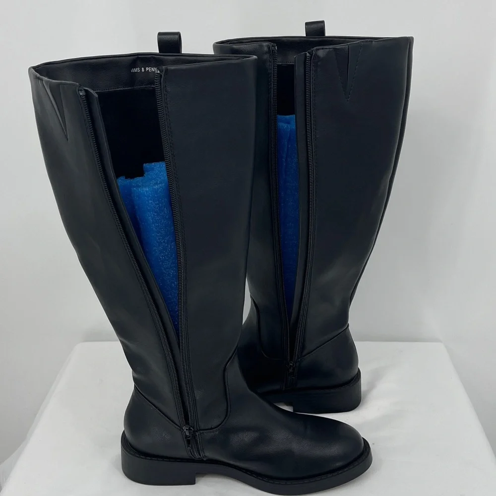 DV PENNIE WIDE CALF  by Dolce Vita Black KNEE BOOTS WOMENS SIZE 8M NWOT
